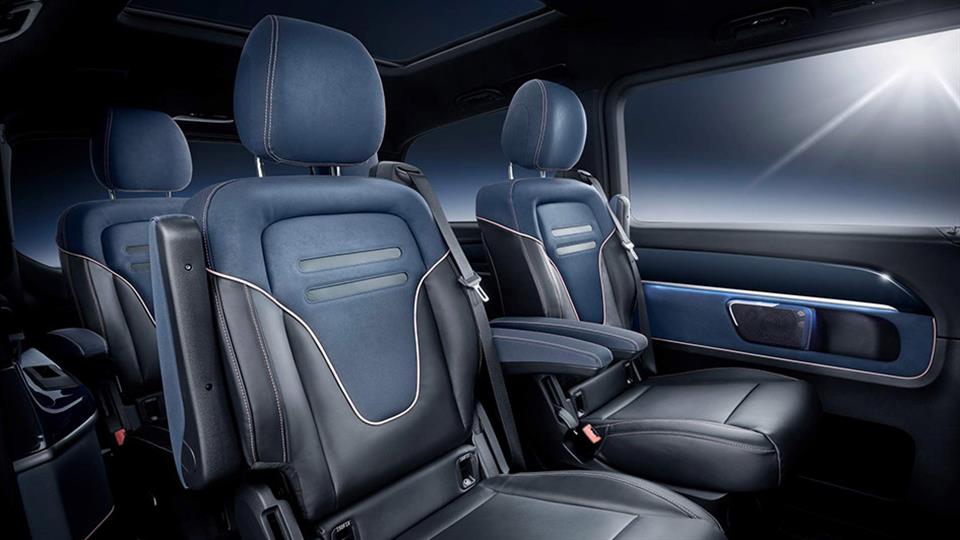 کابین ون برقی مرسدس بنز